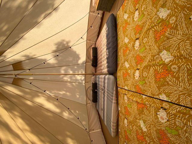 樹語星晴|可加購海陸頂級烤肉、親子友善-【懶人露營】北歐鐘型帳-5