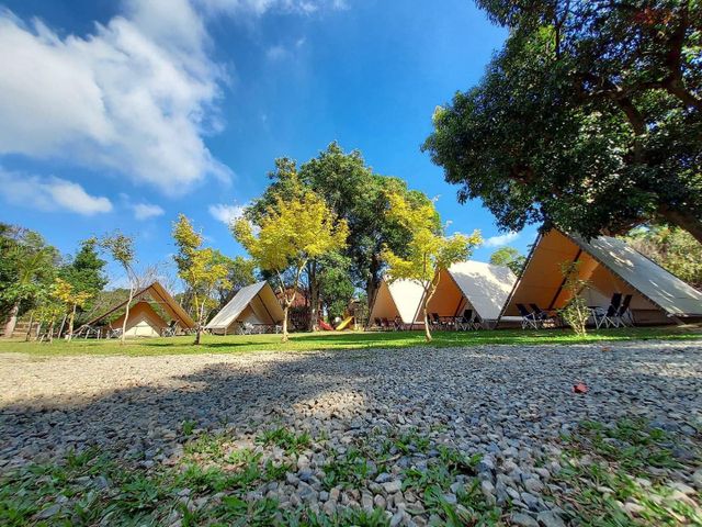 樹語星晴|可加購海陸頂級烤肉、親子友善-【懶人露營】北歐鐘型帳-1