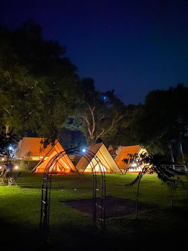 樹語星晴|可加購海陸頂級烤肉、親子友善-【懶人露營】北歐鐘型帳-2