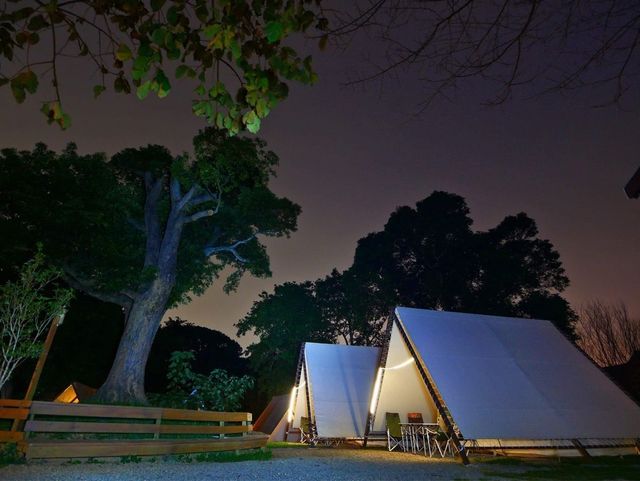 樹語星晴|可加購海陸頂級烤肉、親子友善-【懶人露營】北歐鐘型帳-8