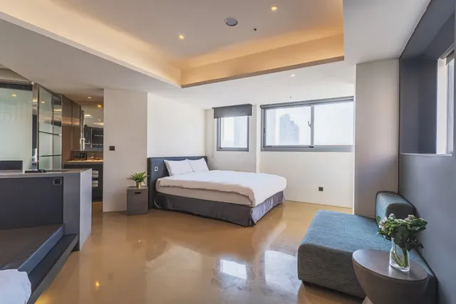 CHECK inn Taichung LiMing-Deluxe Quadruple Room-9
