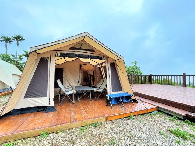 衝到山上去放空/再~露營露營區|屋脊帳、豪華露營、可選購烤肉-【懶人露營】狩獵帳 ll l 4人入住(上限5人)-5