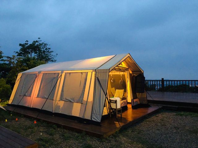 衝到山上去放空/再~露營露營區|屋脊帳、豪華露營、可選購烤肉-【懶人露營】狩獵帳 ll l 4人入住(上限5人)-4