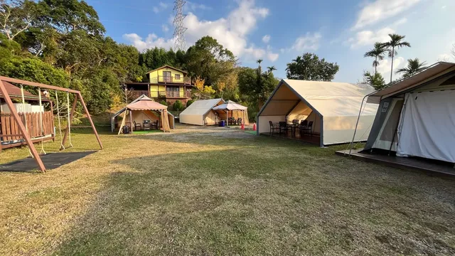 衝到山上去放空/再~露營露營區|屋脊帳、豪華露營、可選購烤肉-【懶人露營】神殿帳 ll l 4~5人入住(上限6人)-10