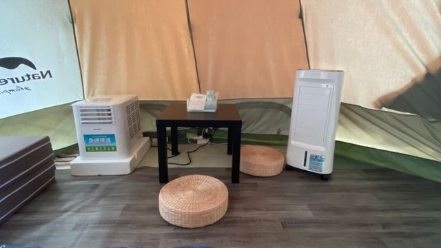 提供行動冷氣、水冷扇