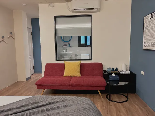北歐小幸福｜鄰近台南火車站-簡約北歐雙人房-5