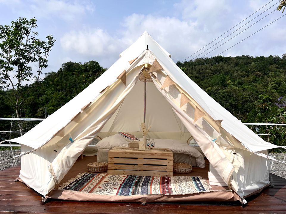 暮沐Moonmood | 獨家85折起！星球帳、帳篷+冷暖氣，懶人露營首選！-【暮沐Moonmood】我就懶神殿區 ll 雙人帳 (最多入住2位成人，每帳最多接受1位12歲以下加人不佔床服務！超過12歲請依各房型規範人數預訂！)-1