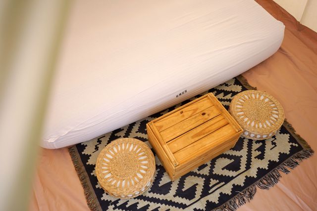 斷橋部落 • 輕奢露營｜獨家5折起！交通便利、贈豪華烤肉晚餐-【懶人露營】毛小孩春日帳 ll 可攜一狗-4