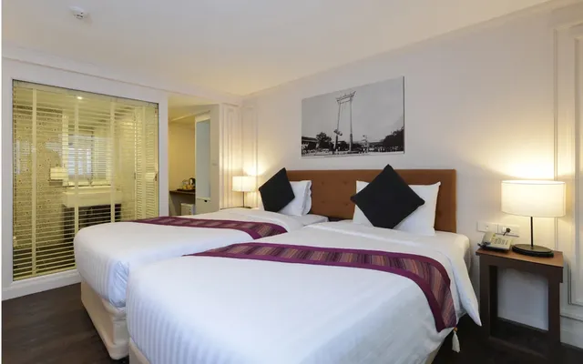 暹羅香榭麗舍大街特色酒店 (Siam Champs Elyseesi Unique Hotel - SHA Extra Plus)-Superior Twin-2