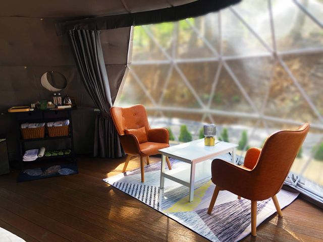 峇嵐杉丘BALAN HILL GLAMPING｜奢華球型星空帳、一泊三食、手作 DIY 體驗、寵物友善-【豪華露營】愛琴海 星空帳B區-3
