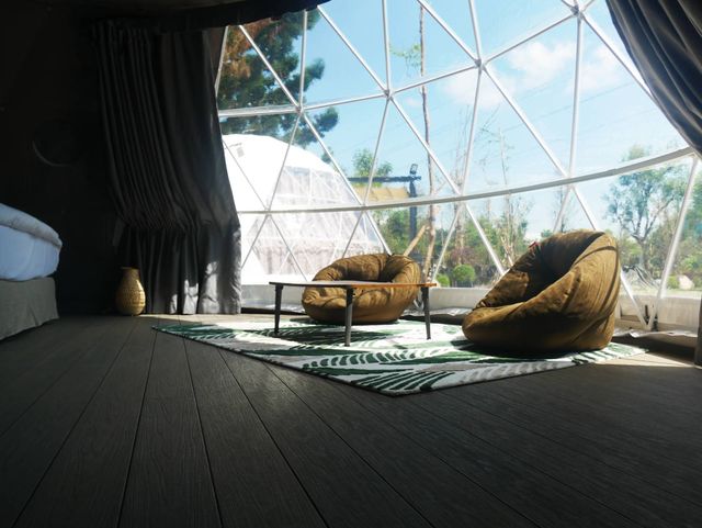 峇嵐杉丘BALAN HILL GLAMPING｜奢華球型星空帳、一泊三食、手作 DIY 體驗、寵物友善-【豪華露營】地中海 星空帳C區-5