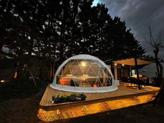 峇嵐杉丘BALAN HILL GLAMPING｜奢華球型星空帳、一泊三食、手作 DIY 體驗、寵物友善-【豪華露營】地中海 星空帳C區-4