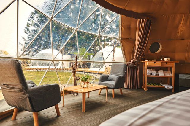 峇嵐杉丘BALAN HILL GLAMPING｜奢華球型星空帳、一泊三食、手作 DIY 體驗、寵物友善-【豪華露營】艾歐尼亞海 星空帳D區-4