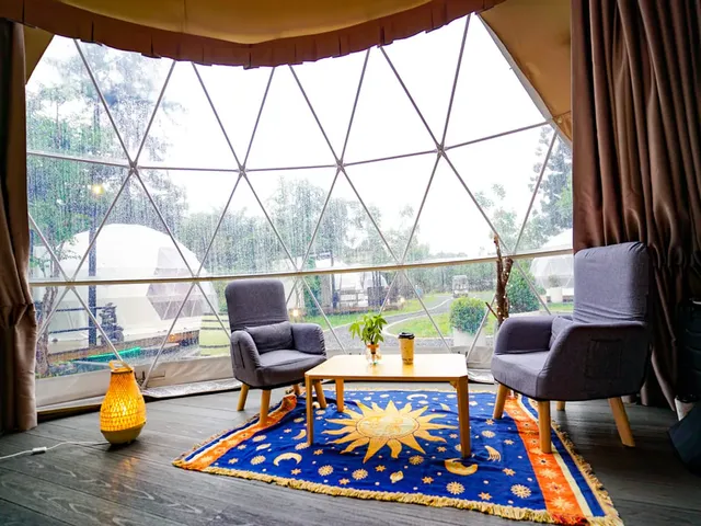 峇嵐杉丘BALAN HILL GLAMPING｜奢華球型星空帳、一泊三食、手作 DIY 體驗、寵物友善-【豪華露營】艾歐尼亞海 星空帳D區-5