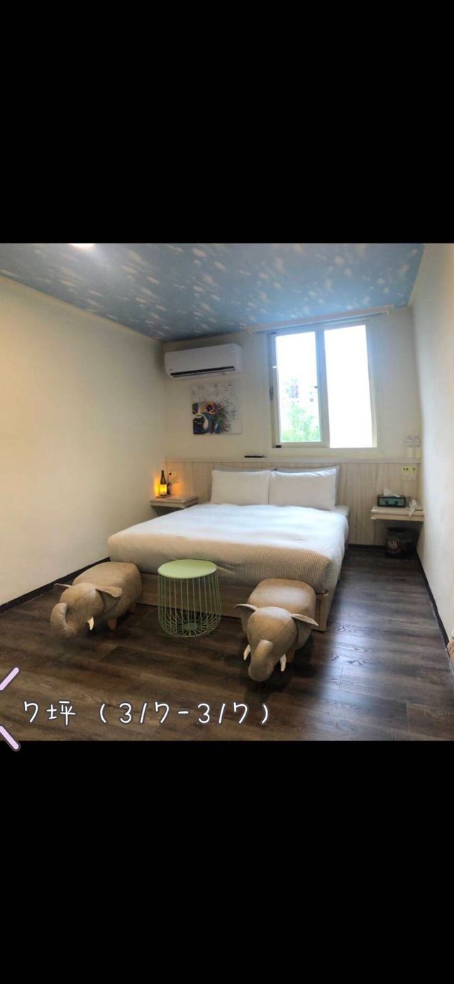 美洲溫泉商旅｜溜滑梯房、寵物友善、緊鄰礁溪火車站-粉紅雙人房 (可接待寵物}-8