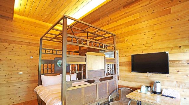 深山林內生態農場｜全新太空艙、狩獵帳、星空玻璃屋-牧蟬雙人房-2