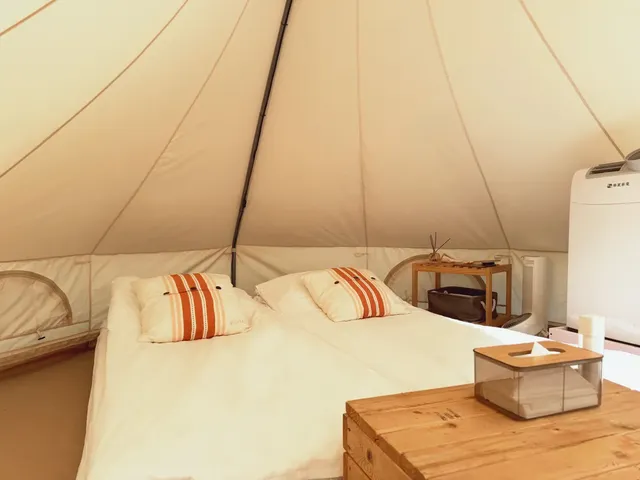 荒野半島｜獨家7折起！無敵湖景豪華露營、一泊二食贈體驗、附冷氣-【豪華露營】神殿帳4M-1