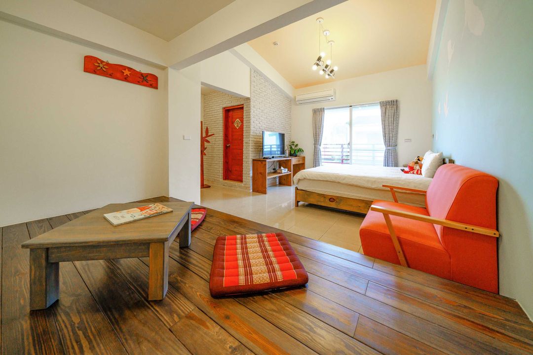 Happy Snail | Can accommodate 6-30 people for a whole building | BBQ, mahjong, flower viewing, bird watching