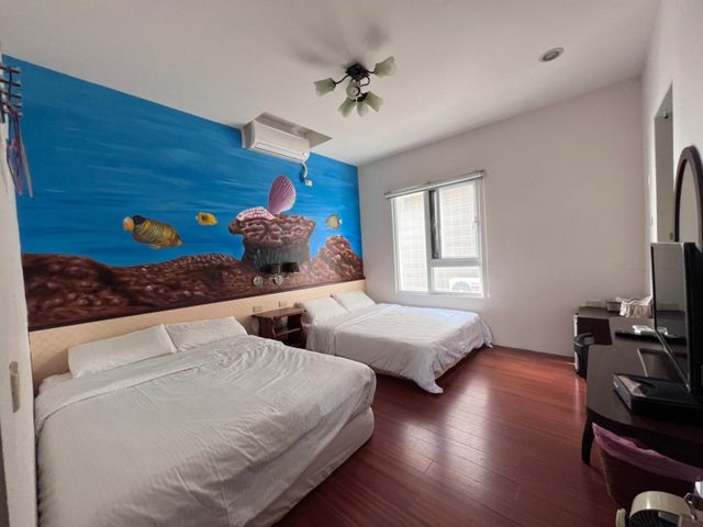 Sea Travel BnB-Purple Shell Room (4 people)-3