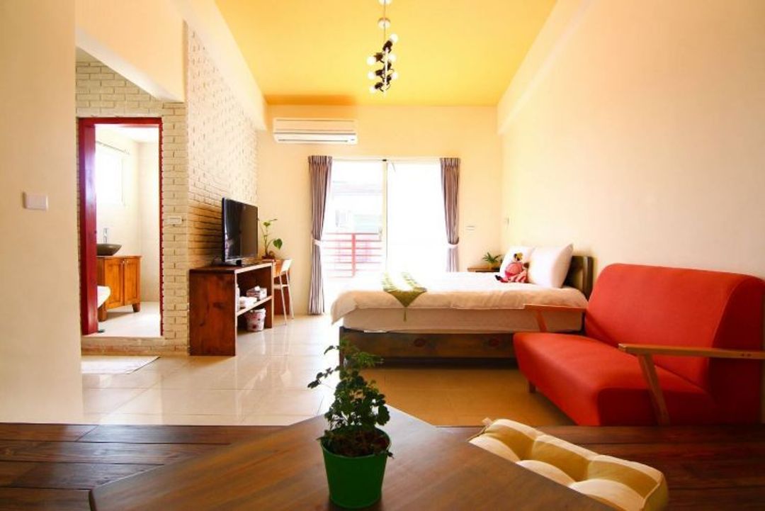 Happy Snail | Can accommodate 6-30 people for a whole building | BBQ, mahjong, flower viewing, bird watching
