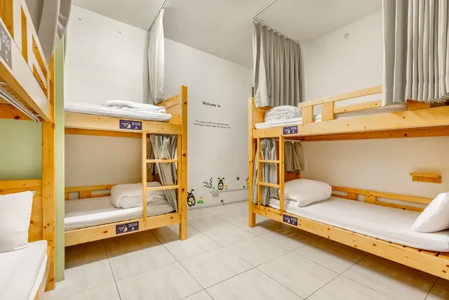 Forever Happiness Hostel-Bed in 4-Bed Male Dormitory Room-1