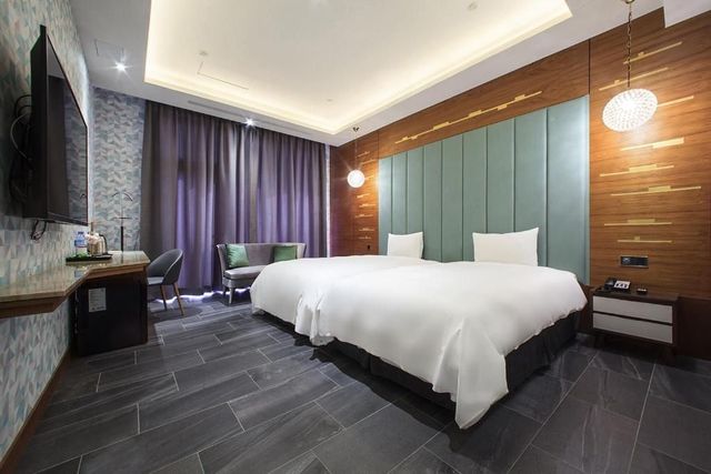 Norwegian Forest Leisure Motel-Manhuo Business Room(two single beds)-2