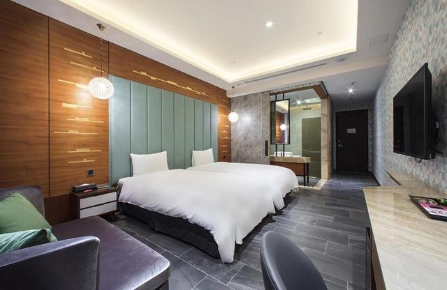Norwegian Forest Leisure Motel-Manhuo Business Room(two single beds)-1