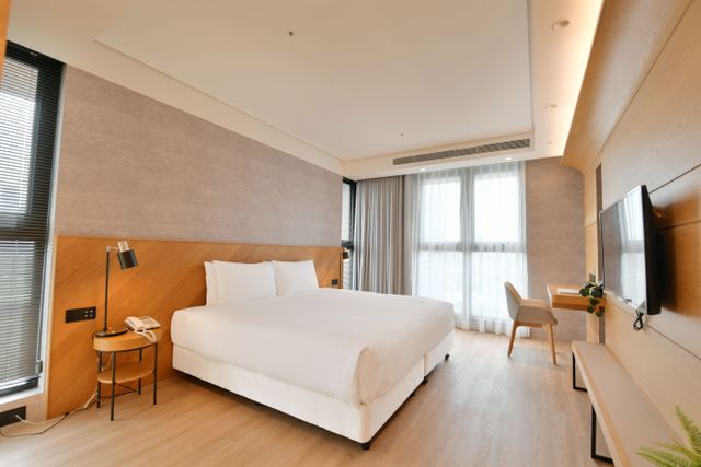 CHECK inn Select New Taipei Sanchong Waterfront｜新規オープン-Classic Double Room-1