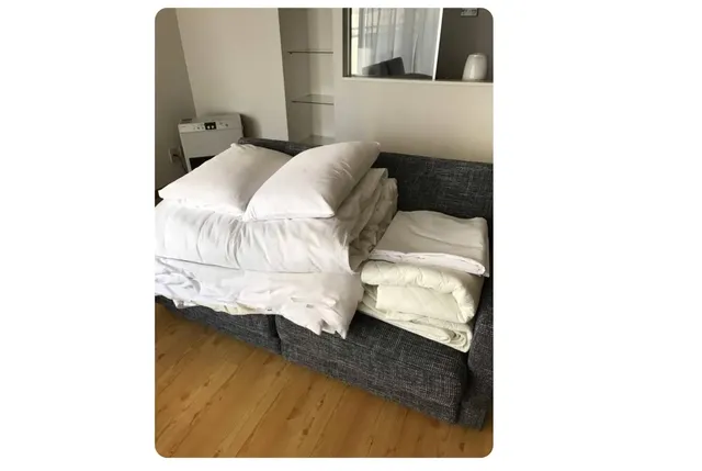 ソファベッドのセット