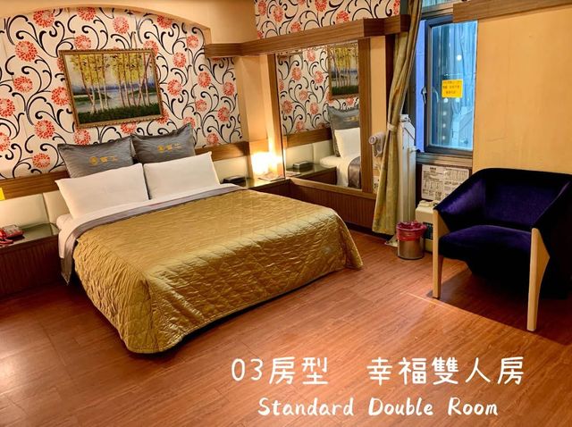 賓士旅館-典雅雙人房-3