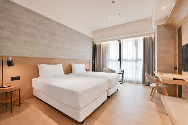 CHECK inn Select New Taipei Sanchong Waterfront｜新規オープン-Classic Twin Room-2