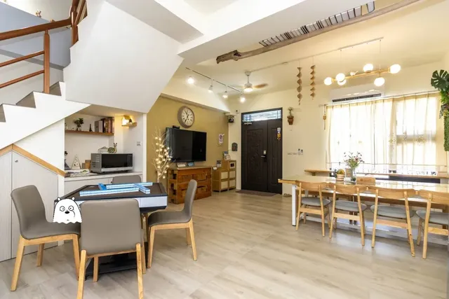 Newly opened guesthouse, turn right - 4-18 people per room/floor/electric mahjong/karaoke/slide - room rates based on number of guests.-包棟-4