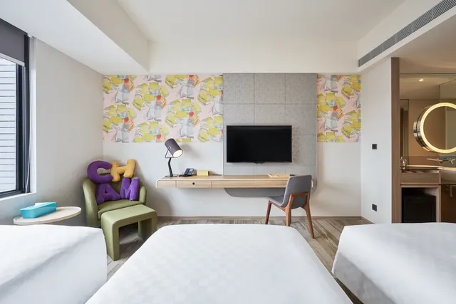 ホテル チャム チャム タイペイ-Discover Triple Room｜High Floor With Three Single Beds （without breakfast）-2