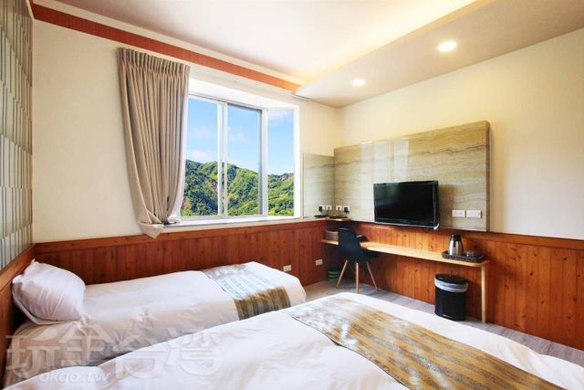 밍위엔 티 베드 앤 브랙퍼스트 Ming Yuan Tea Bed and Breakfast-2-person room (two small beds)-1