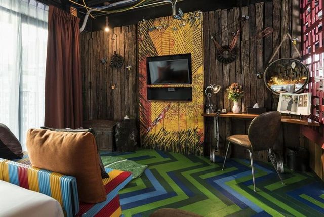 曼谷梅斯泰爾車庫飯店（MeStyle Garage Hotel - SHA Extra Plus）-豪華特大雙人房（不含早餐）（Experience room（Room only）-7