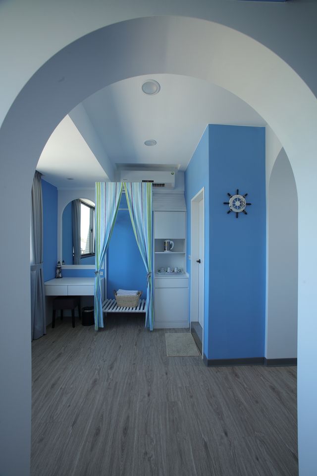 Tong Lehui theme paternity bed and breakfast-201 Mediterranean Ocean - Vacation Triple Room-7