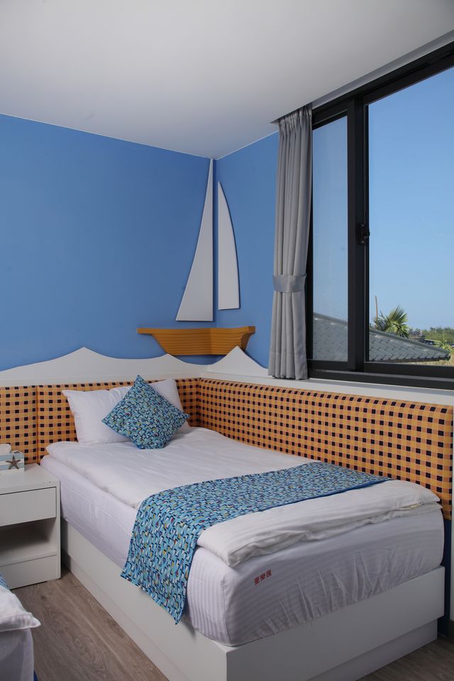 Tong Lehui theme paternity bed and breakfast-201 Mediterranean Ocean - Vacation Triple Room-6
