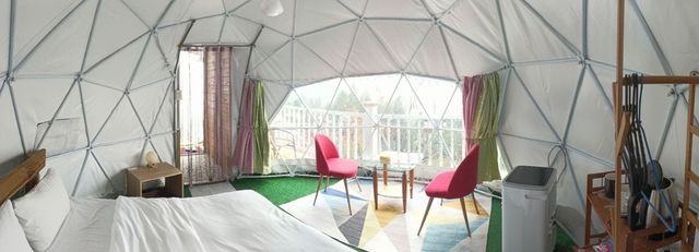 Sky lounge b&b,Taiwan,near by Sun Moon Lake、hsi tou-Luxury Camping Tent Suite for 2 People-2