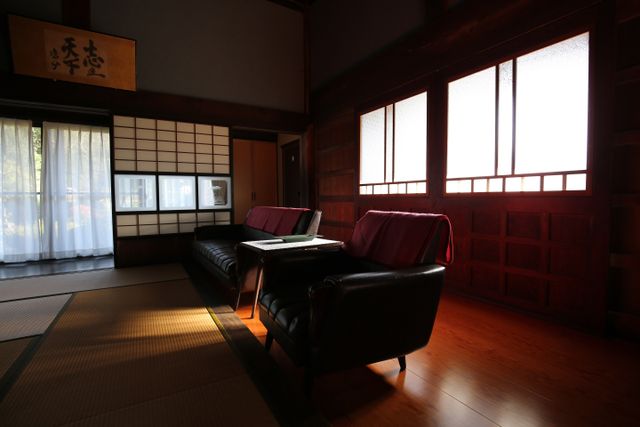 Mountains around a hundred years of Japanese traditional architecture-Japanese-style traditional room, tatami-5