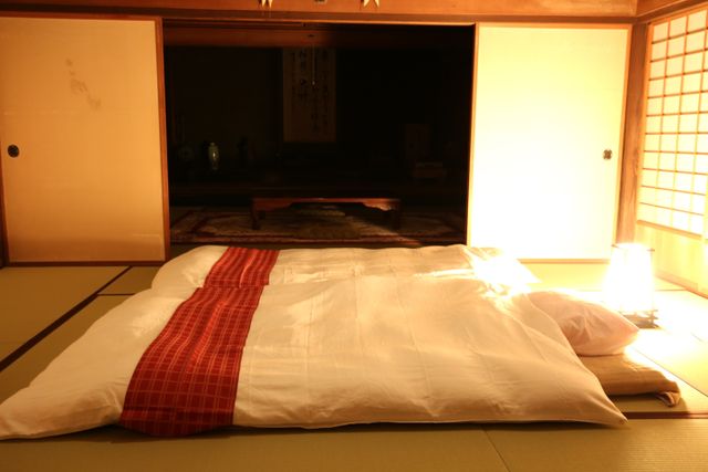 Mountains around a hundred years of Japanese traditional architecture-Japanese-style traditional room, tatami-6