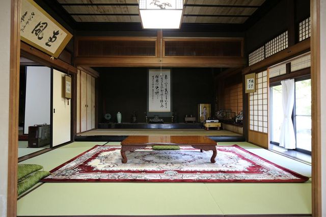 Mountains around a hundred years of Japanese traditional architecture-Japanese-style traditional room, tatami-3