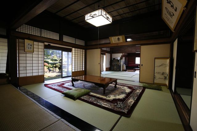 Mountains around a hundred years of Japanese traditional architecture-Japanese-style traditional room, tatami-4