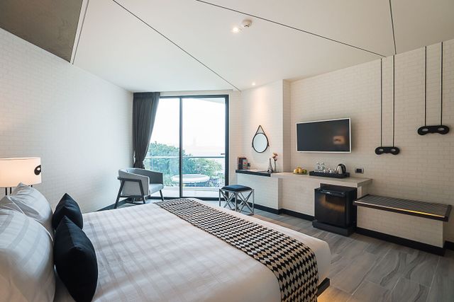 芭達雅梅拉馬爾飯店 (Mera Mare Pattaya SHA Extra Plus)-豪華海景雙人房 (不含早餐) (Deluxe Sea View Double (Room Only))-2