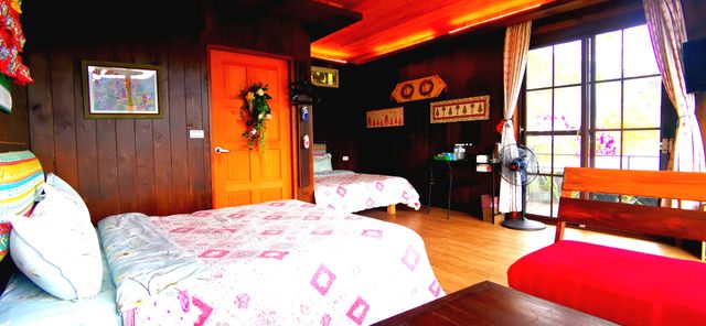 清境白熊屋民宿 l 可選購寵物友善房型｜請詳閱入住守則｜-花屋四人房-9