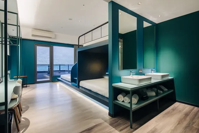烏石港 OA HOTEL-山山來遲六人房-4
