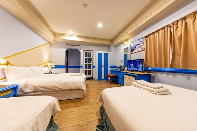 I Hi Sanduo Hotel-Family Room with 3 Double Beds-11