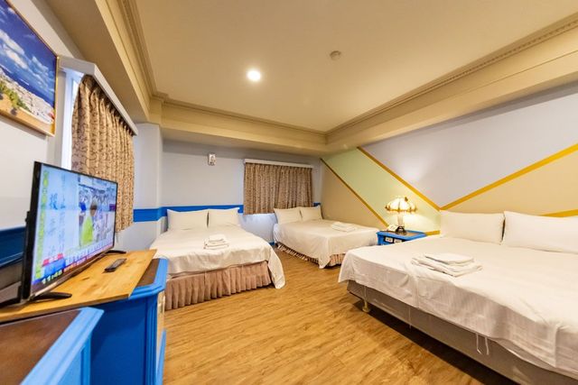 I Hi Sanduo Hotel-Family Room with 3 Double Beds-12