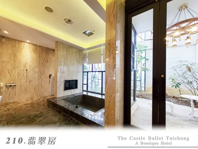台中芭蕾城堡酒店 |  親子友善主題客房 |-D-城堡家庭雙人套房(一房一車位)-4