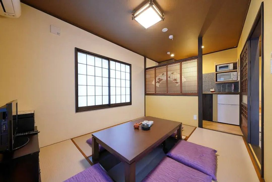 两层日式包栋旅居｜最多6人/2房1厅/2卫1浴/隅田川景/浅草站步行8分