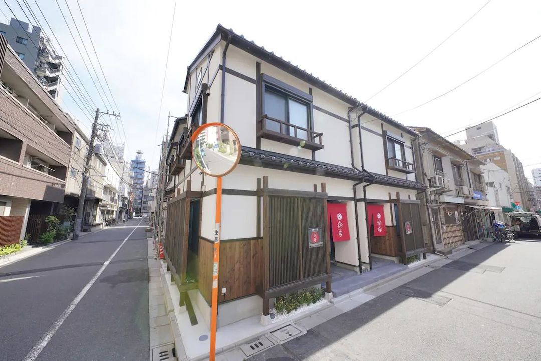 两层日式包栋旅居｜最多6人/2房1厅/2卫1浴/隅田川景/浅草站步行8分